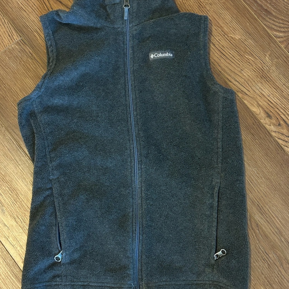 Columbia Charcoal Fleece Vest